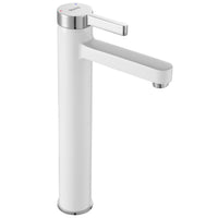 Rubinetto Da Lavabo Rea Polo White Chrom High