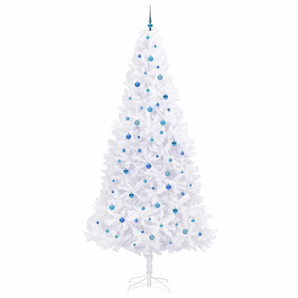 Albero di Natale artificiale Bianco 300 cm PVC e Acciaio 3426565