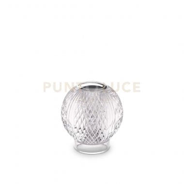 Lampada da tavolo Diamond,vetro trasparente effetto cristallo,ricaricabile  TL1