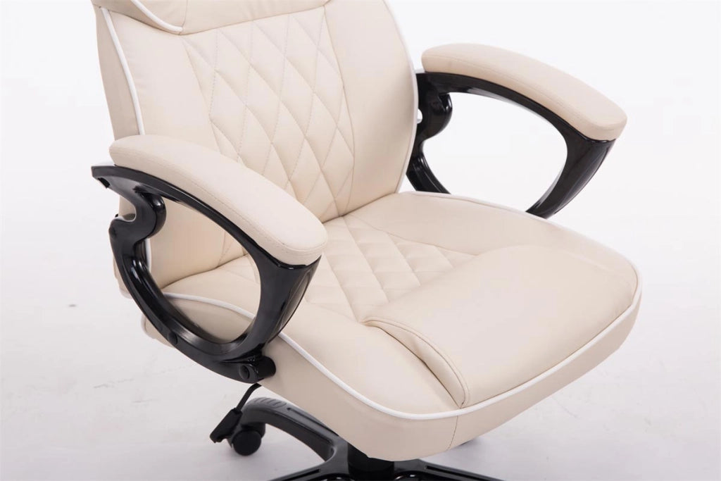 Sedia gaming BIG XXX in similpelle crema