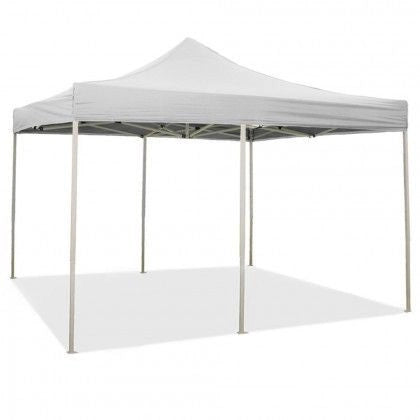 Gazebo Pieghevole 3x6 Bianco ricoperto in PVC impermeabile