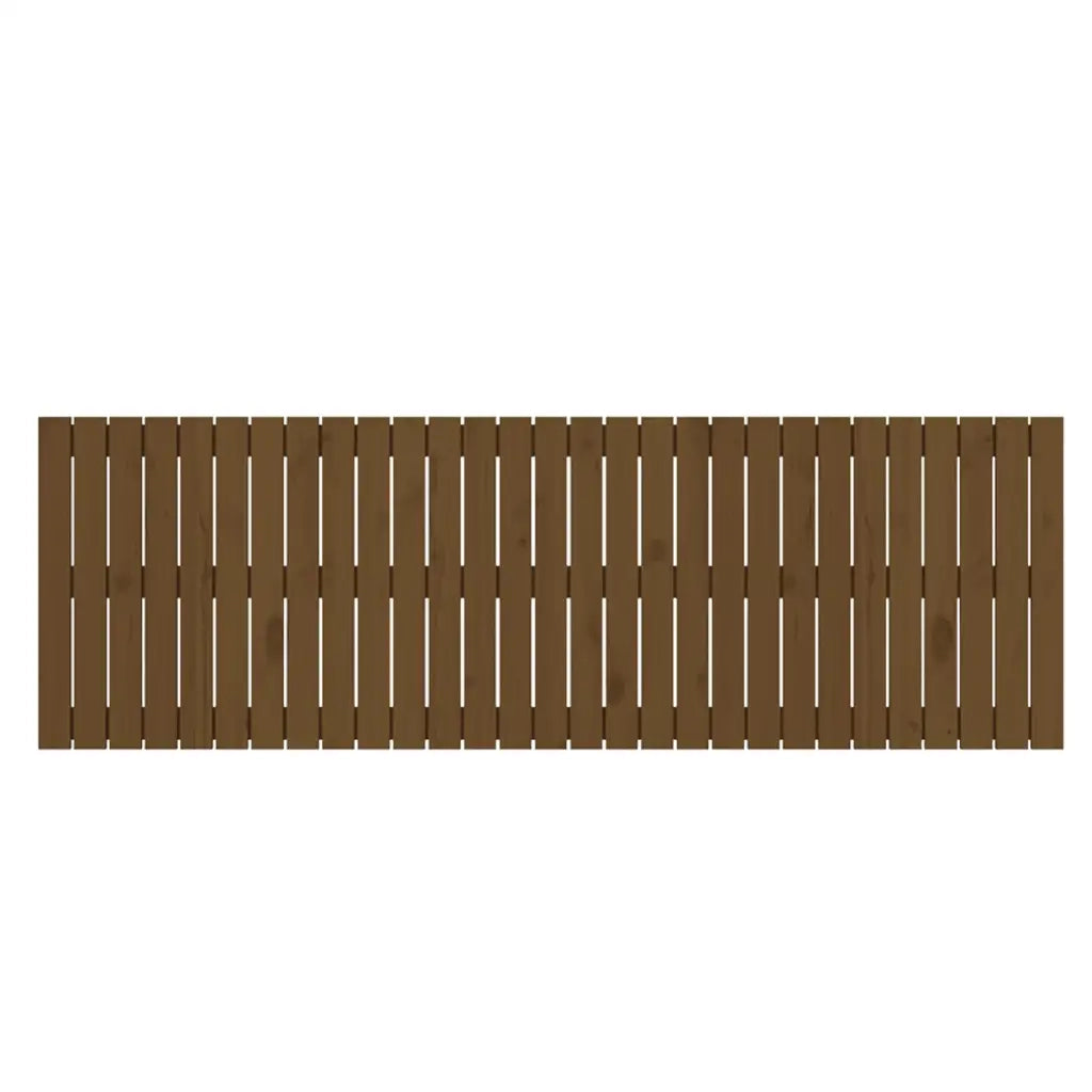 Testiera da Parete Ambra 185x3x60 cm in Legno Massello di Pino 824866