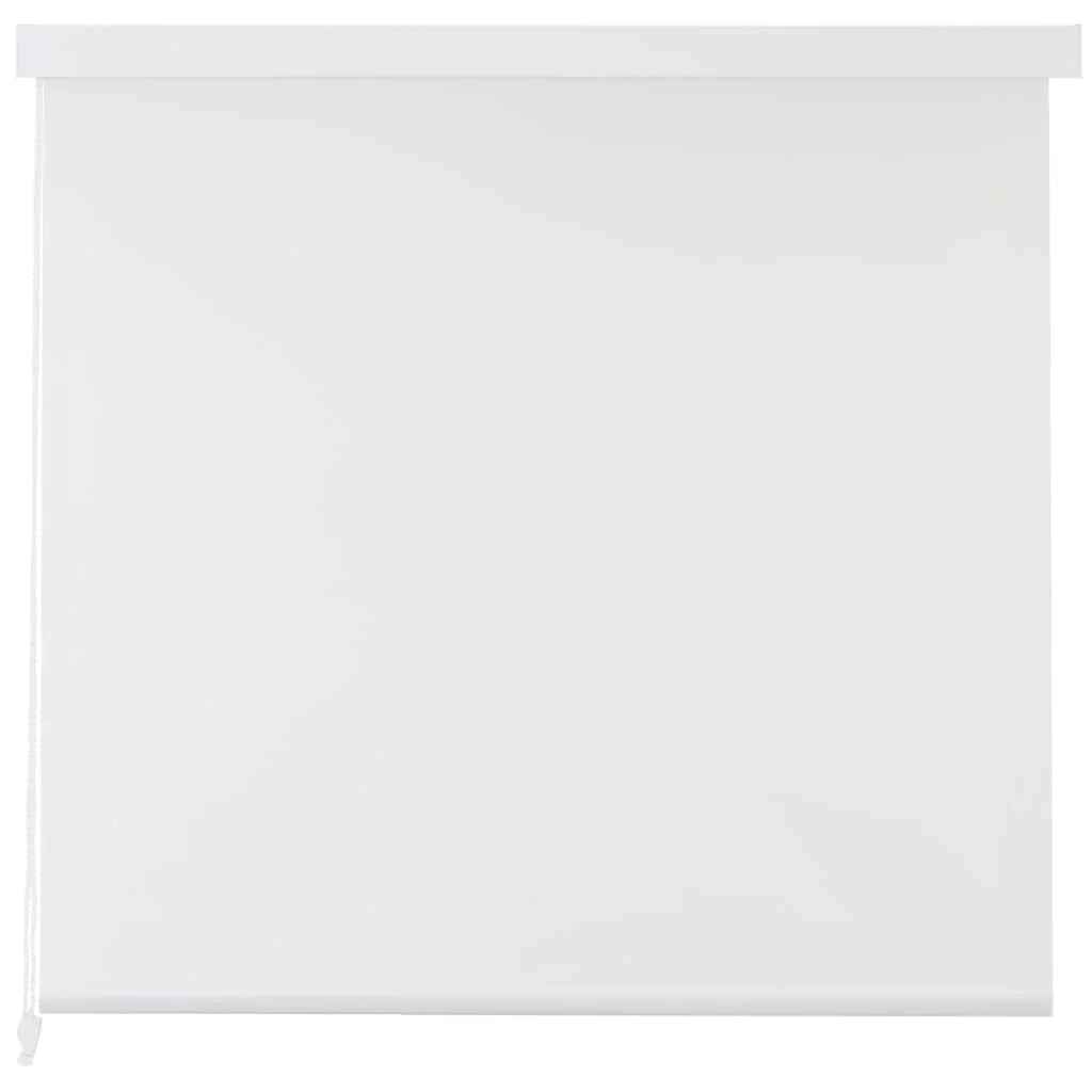Tenda a rullo per doccia 140 x 240 cm bianca 02_0005579