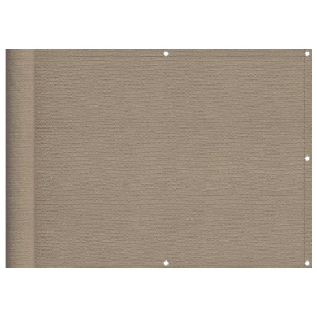 Paravento da Balcone Tortora 75x800 cm 100% Poliestere Oxfordcod mxl 114045