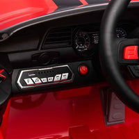 Macchina Elettrica per Bambini Licenza Ufficiale Ford Mustang Shelby Telecomandata 10,8V 3,1Ah Rosso