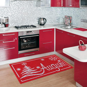 Zerbino Natale Auguri Asciugapassi Natalizio Ingresso Interno Esterno Antiscivolo Made In Italy