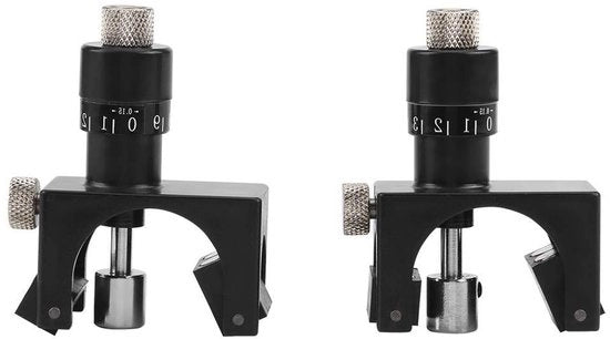 Scafo magnetico con pietra d'arresto 2 pezzi - Strumenti per lavorazione del legno 22 mm regolazione di altezza 75 mm-125 mm Diametro del disco .