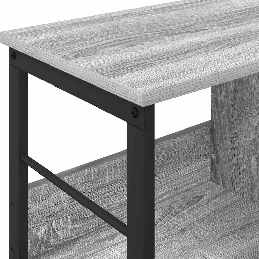 Libreria Grigio Sonoma 82 x 32 x 47 cm Legno multistrato