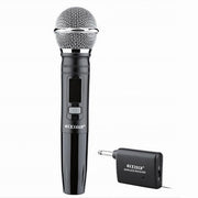 Trade Shop - Microfono Professionale Uhf Con Ricevitore Wireless Karaoke Conferenze Ktv-8.6 -
