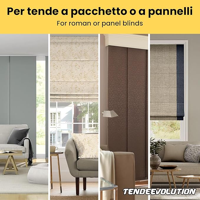 Peso Piatto in Alluminio Marrone per Tende - Lunghezza barra 40cm, 2cm Largo, 2mm Spessore - Profilo per Binari, Strip LED, Teloni PVC