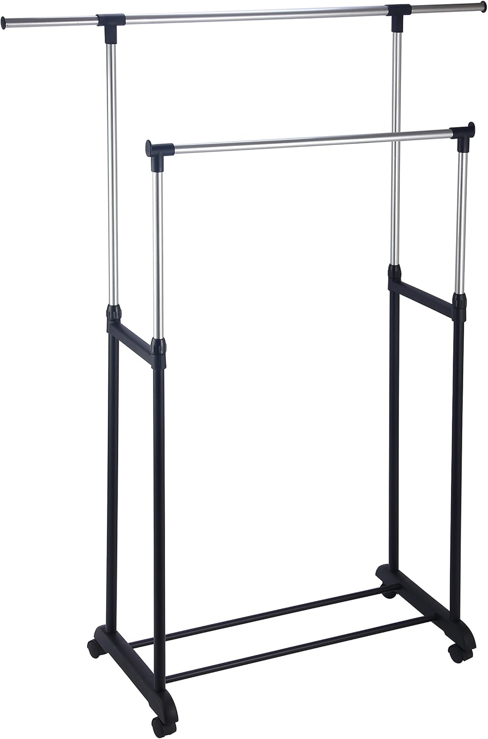 S1407133 - Stender doppio estensibile con ruote