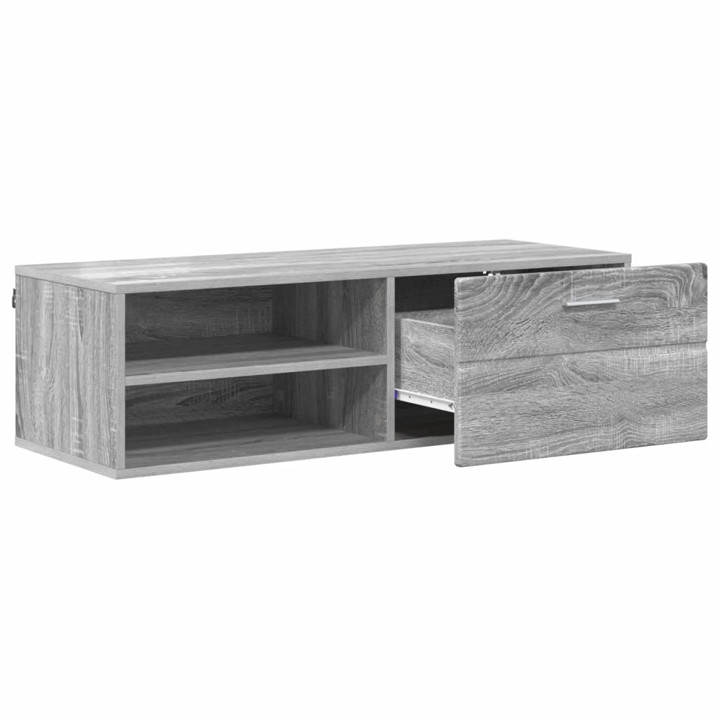 Armadio in Legno con cassetto Grigio Sonoma 100,5 x 39 x 30 cm CFW9620475