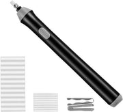Gommette elettrica a batterie - Riserve 10 pezzi 25 mm e 12 pezzi 5 mm - Per disegnare con i pastelli imparare ufficio