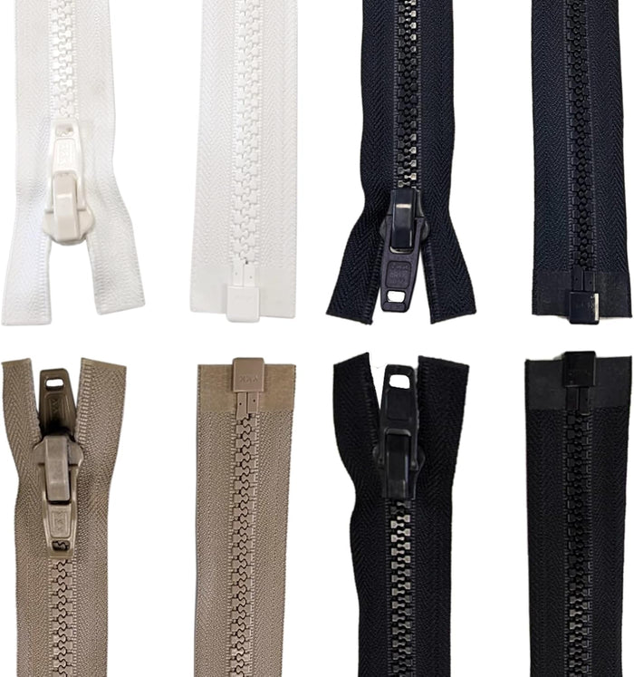 Cerniera Lampo Divisibile Blu 150cm Nautica Catena 10 - Resistente ai Raggi UV e Corrosione - Ideale per Imbarcazioni & Teli