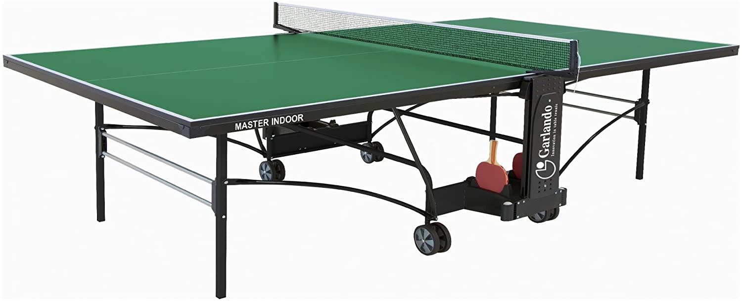 Garlando Master Indoor Verde Tavolo Ping Pong per interno