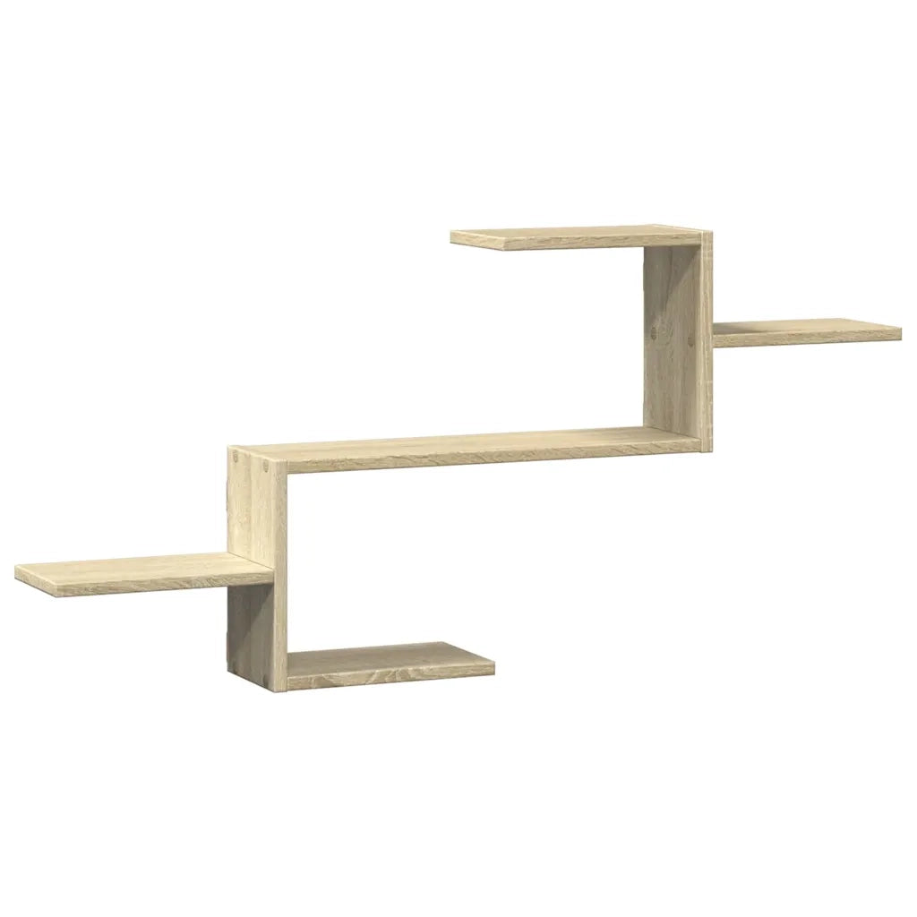 Scaffale a Parete Rovere Sonoma 104x15x49 cm in Truciolato 853202