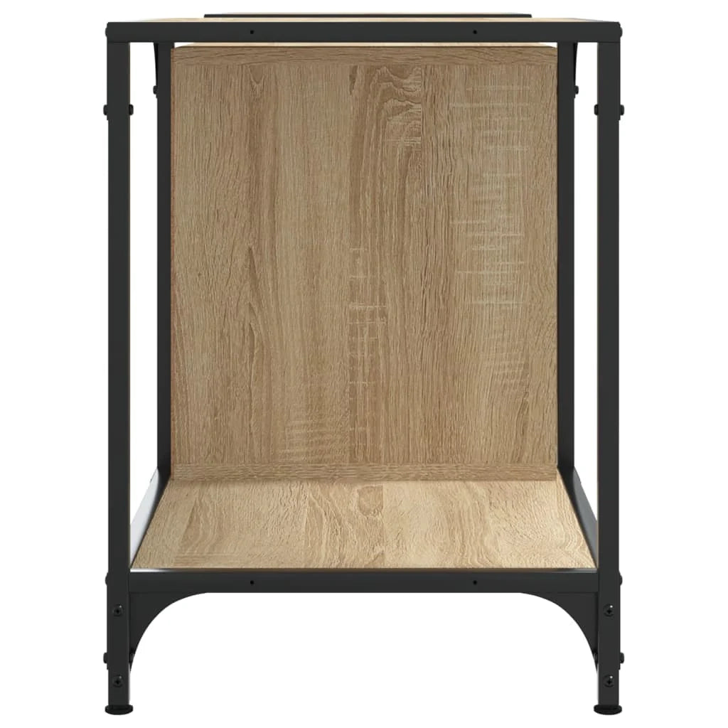 Mobile TV multimediale mensola TV credenza TV sala da pranzo soggiorno camera da letto rovere Sonoma 153 x 37 x 50 cm legno ingegnerizzato marrone 02_0027499