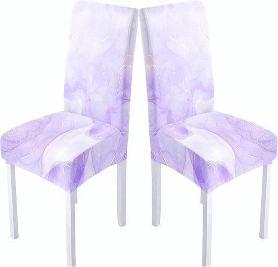 Set di coprisella per sedie da tavolo in tessuto elastico color blu, set da 4 pezzi, coprisella tessuto elastico lavabile per sedie, adatto per hotel, uffici, ristoranti, sale da ballo, matrimoni e feste, set da 4 pezzi.