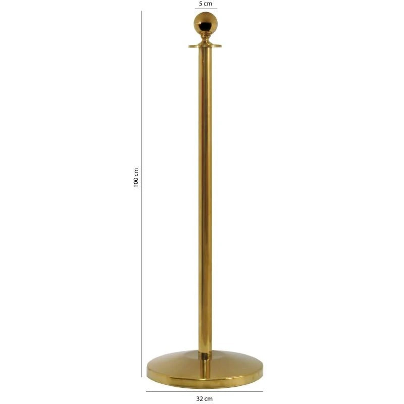 Coppia Paline Gold con Cordone colore a scelta - Cordone Nero