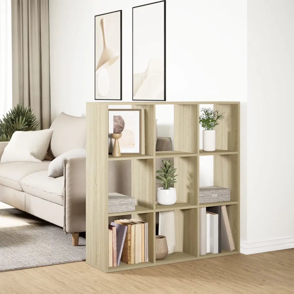 Libreria Divisorio Rovere Sonoma 102x29x103,5 cm in Truciolato 858041