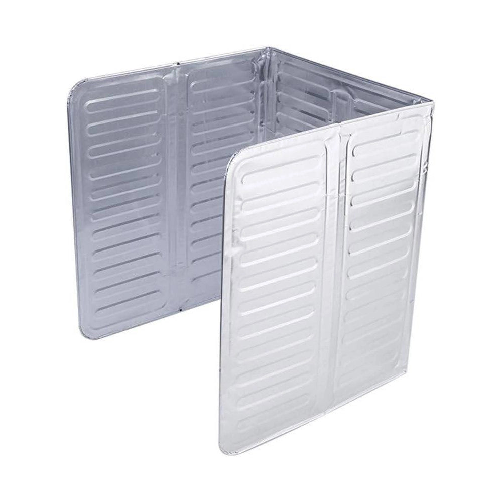 Trade Shop - Protezione Fornelli A 3 Lati Paraschizzi Olio Frittura Cucina Pannelli Isolanti -