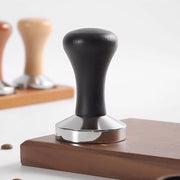 Spazzola per caffè, robusta spazzola per caffè, spazzola per tovaglie, manico, 1 pezzo, accessori barista, nero 51MM