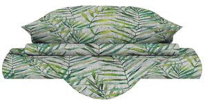 Copripiumino Matrimonale con Federe Stampato in Microfibra Honolulu