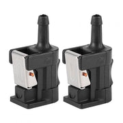 Flessa di combustibile 8mm - Tubo di combustibile - Flessa di combustibile con valvola a compressione - Connettore di ricambio - Adatto per motori esterni - Facile da installare - Connettore di combustibile