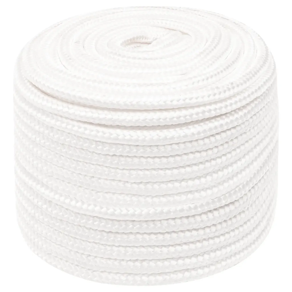 Corda per barca Completamente Bianca 12 mm 100 m in Polipropilene 152566