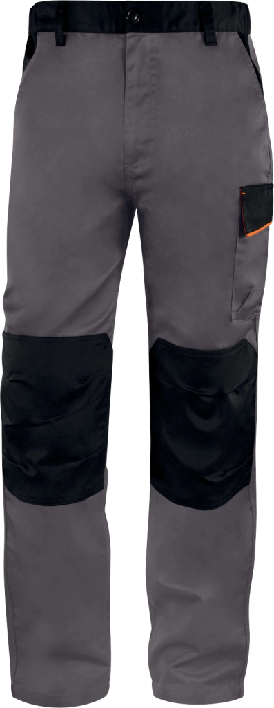 Deltaplus PANTALONE M1PA2 Col. Grigio/Arancio Mis.  L