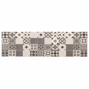 Tappeto da Cucina Mosaico grigio 150 x 45 cm 100% Poliammide 42045713