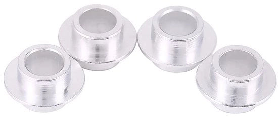 Accessori di ricambio per pattini 15 Stuks - Gomme di guida in acciaio inossidabile - Componenti per pattini - Pratici e duraturi - Diametro interno 8 mm - Componenti per pattini
