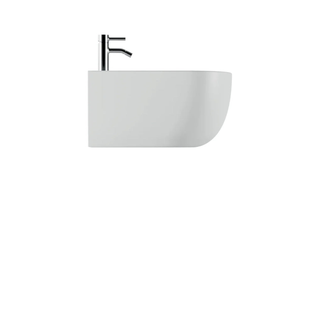 Bidet Sospeso Alice Ceramica "Unica 55" Bianco Opaco