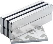 Sestuppi di magneti neodymium rettangolari per lavagna bianca striscia magnetica frigorifero vetrino lavagna nera bacheca 60 x 10 x 5 mm