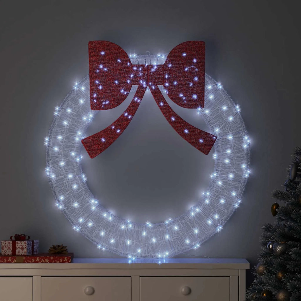 Ghirlanda con 150 LED Bianco freddo 120 cm Acrilico CFW7668259