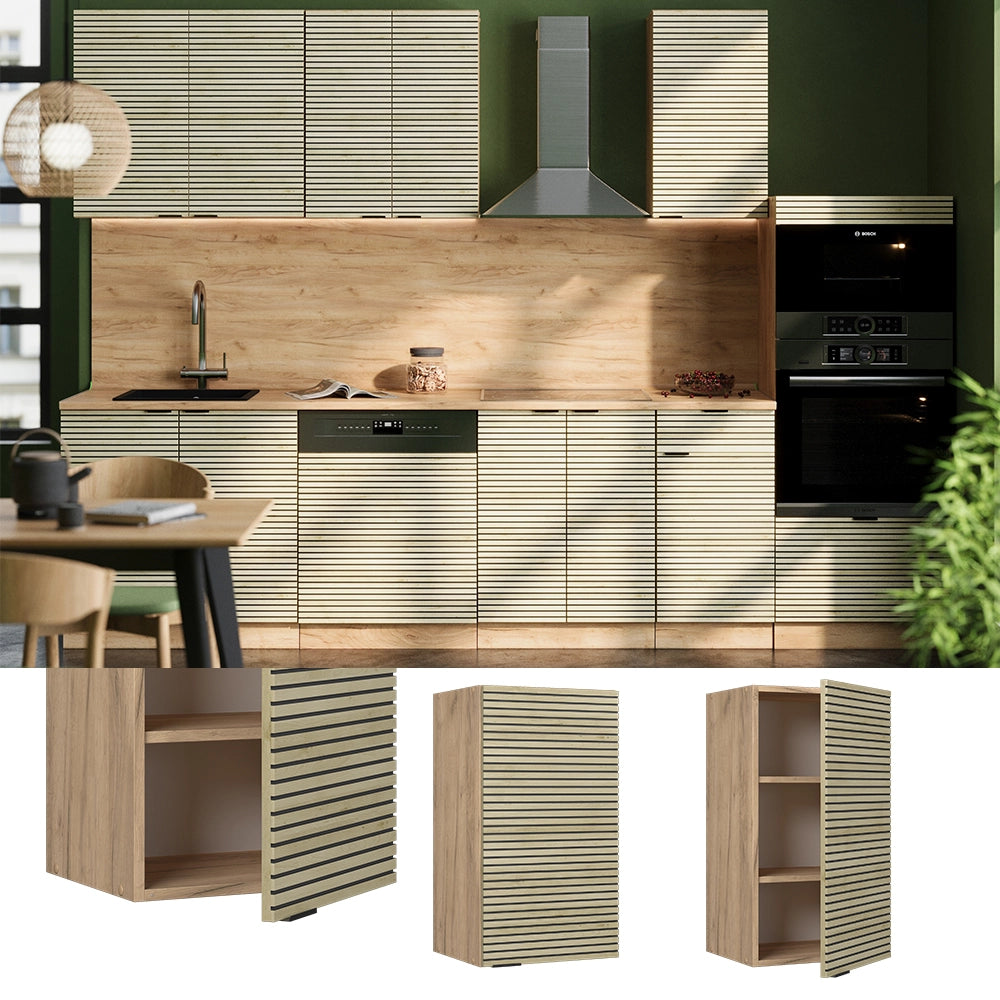 Vicco Pensile da cucina Pannello in quercia 40 cm