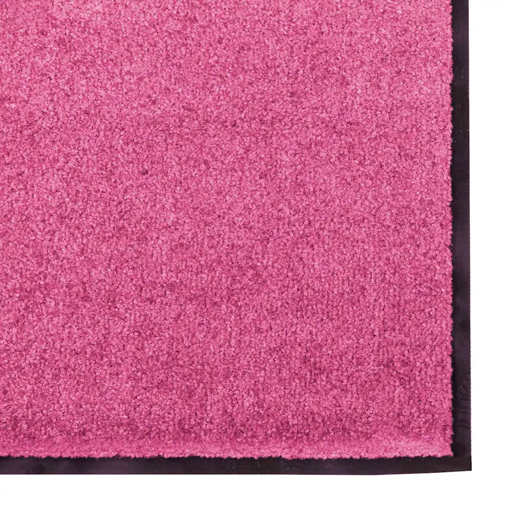 Tappetino Rosa e Nero 120 x 250 cm 100% Poliammide 4100741
