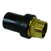 RACCORDO DIRITTO MASCHIO PER MANICOTTI MONOLINE PE 100 - Ø75X21/2  - NUP