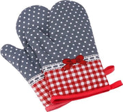 Set di due mattonelle per forno, mattonelle termoresistenti, mattonelle termoresistenti e mattonelle antiscivolo per griglia, mattonelle in poliestere e cotone per forno, Adatto alla cottura, alla cottura e alla grigliatura.