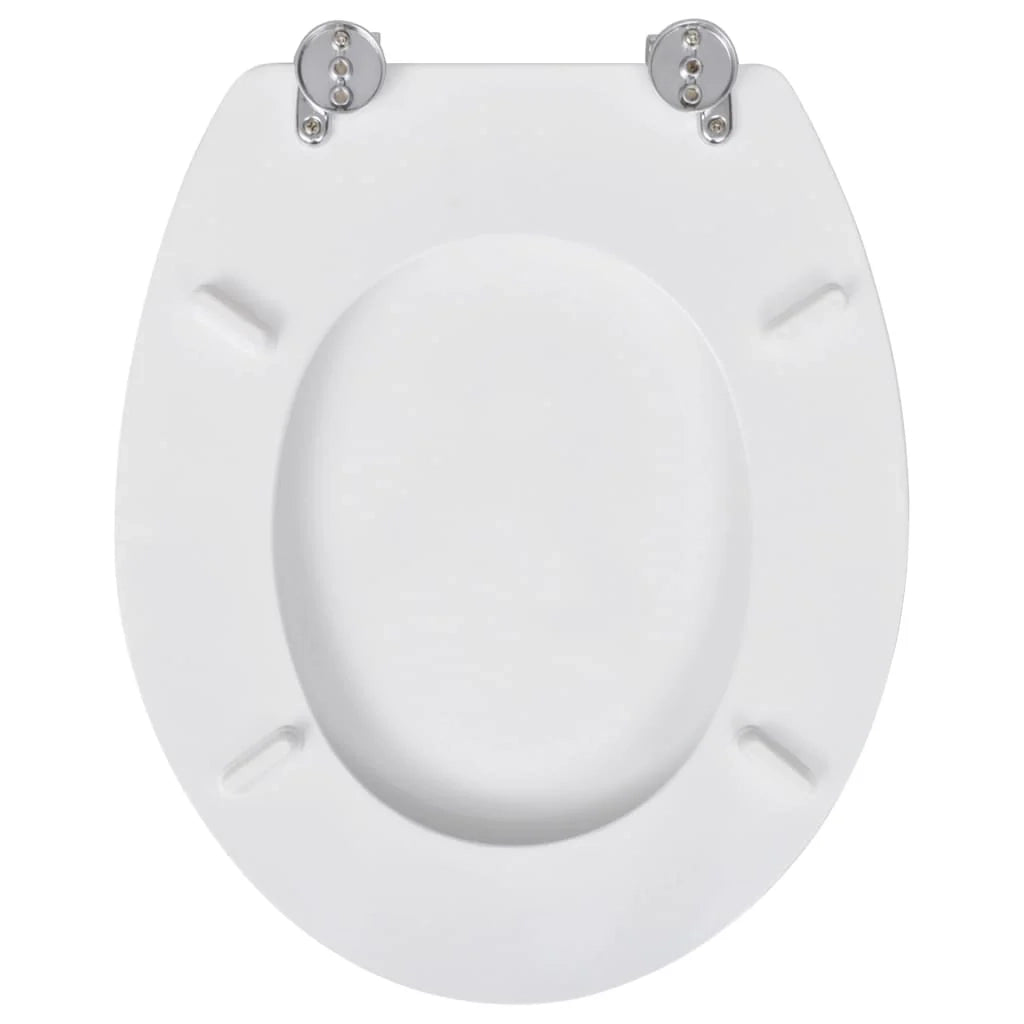 Sedile WC con coperchio vaso WC standard MDF bianco 02_0002878