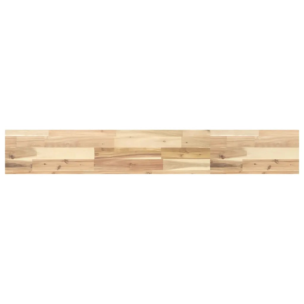 Mensole da Parete 4 pz 160x20x4 cm Legno Acacia Non Trattato