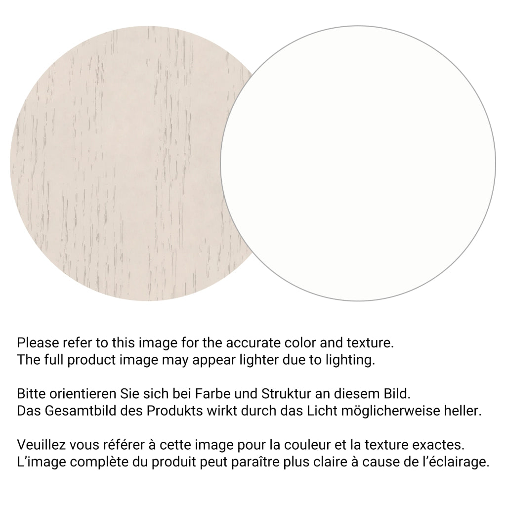 DESMIU Letto per bambini singolo con 2 cassetti, ripiani e panca contenitore 90 × 190 cm, senza materasso, bianco rovere