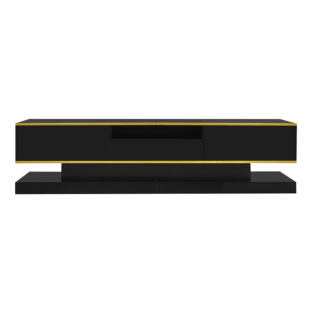 Mobile TV LED colori - Xylo - 180x38x45cm finitura lucida