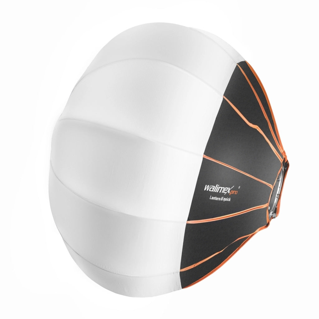 360° Ambient Light Softbox 65cm - Sfera diffusore, softbox, sagomatore di luce, 65 cm Ø, pieghevole, anello di velocità, flash a clip, speedlite, flash da studio, omnidirezionale
