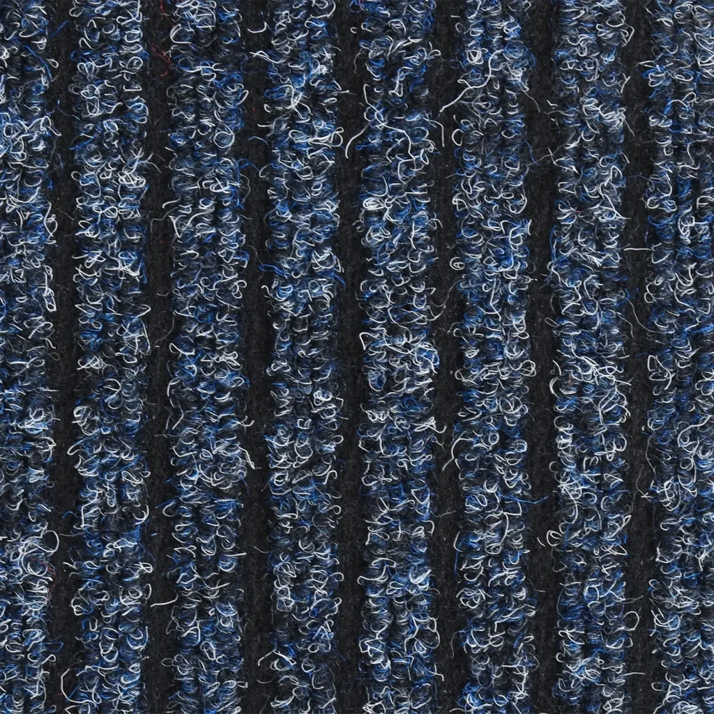 Zerbino | Tappetino Striato Blu 40x60 cm