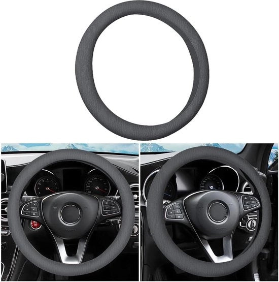 Stabilizzatore di guida in silicone respirante morbido guida universale - grigio accessori auto.