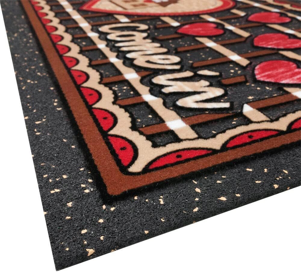 Zerbino Ingresso Gomma Moderno Interno Esterno Asciugapassi Antiscivolo Made In Italy Dis.E