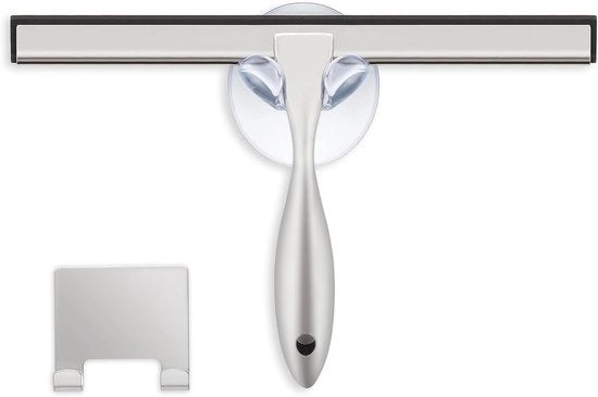 Douchewisser Universale per Porte Doccia, Bagno, Ramen e Vetro Auto - Acciaio Inossidabile, 10 Pollici