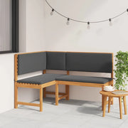 Sedia da patio-Sedia da Giardino con cuscino Marrone 140 x 100 x 91cm 361145