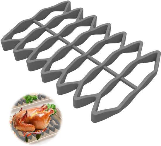 Koelrek per cotti, utilizzabile per la cottura di tacchini, griglia, mattonella di isolamento, adatto per forno, pentola a vapore, pentola frittrice